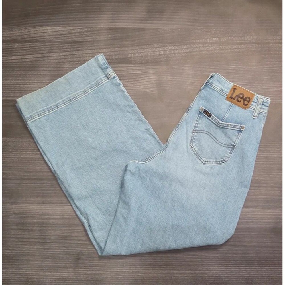 Lee Jeans Wide Leg Womens 12 Medium